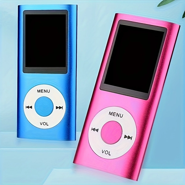 New MP3 Player with Wired Earphones - Volume Control, Perfect for Music, Videos and Ebooks. Compact USB Pocket Media Player (requires Wired Earphones). Choose Between No Memory Card or 32GB Option. Available in Multiple Colors.