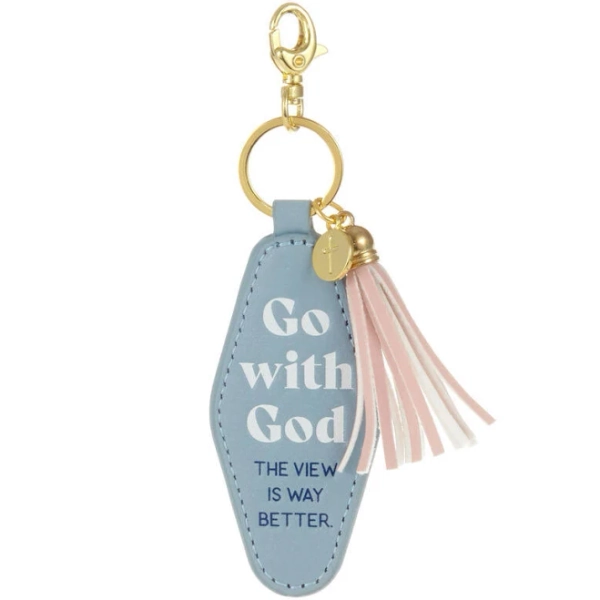 Go with God Keychain