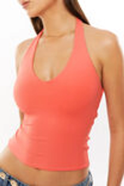 supre coral halter top