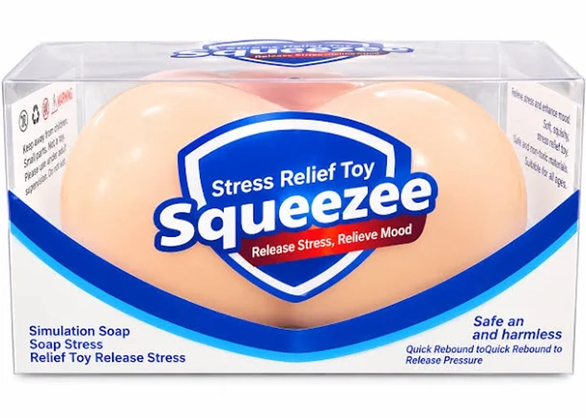 CRUNCHY SQUEEZEE SQUISHY SOAP (PINK)