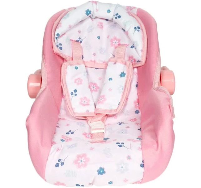 Adora Pink Blooms Doll Car Seat Carrier