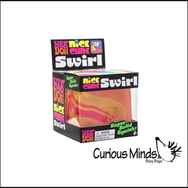 NeeDoh Swirl Nice Cube Ice Sugar Ball