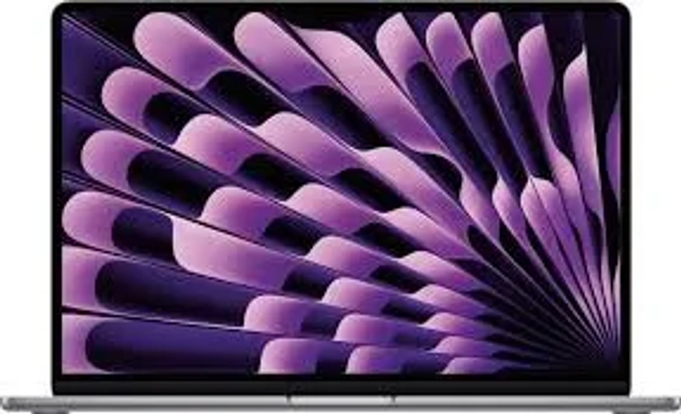 Apple 15-inch MacBook Air: Apple M3 chip with 8-core CPU and 10-core GPU, 16GB, 256GB SSD - Space Gray