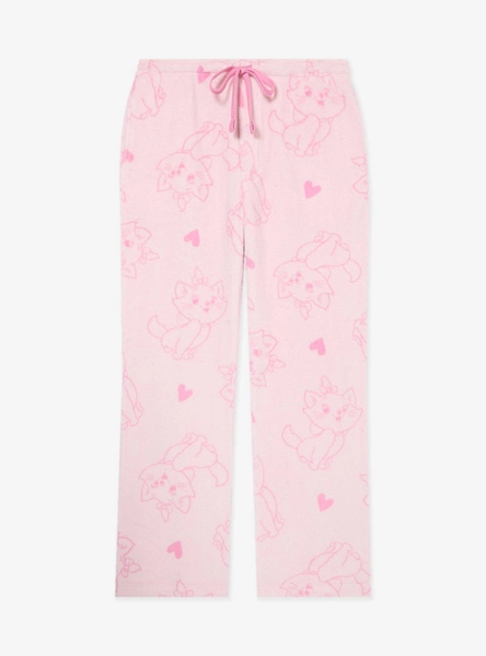 Disney The Aristocats Marie Allover Print Plush Sleep Pants - BoxLunch Exclusive