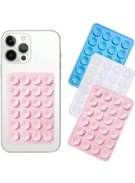 Silicone Suction Phone Case Mount Phone Suction Grip Octobuddy Sticky Phone Grip Adhesive Phone Stand Sticky For Women Cell Phone For Money Wallet
