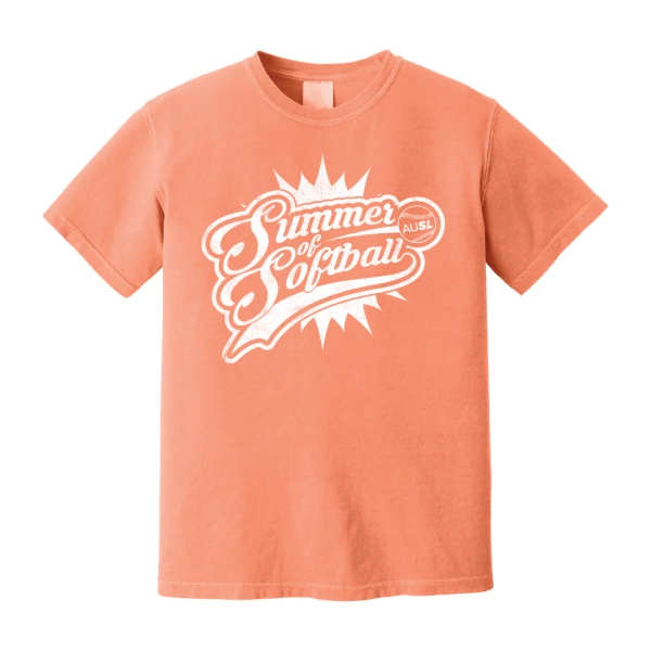 AUSL SUMMER SOFTBALL TEE - Small