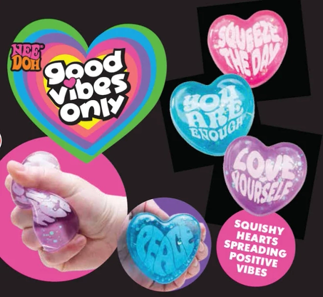 Bigjigs Toys Needoh Good Vibes Only Stress Ball
