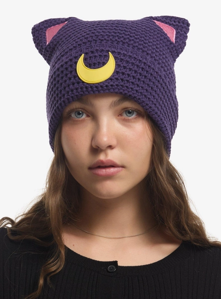 Pretty Guardian Sailor Moon Luna Knit Beanie