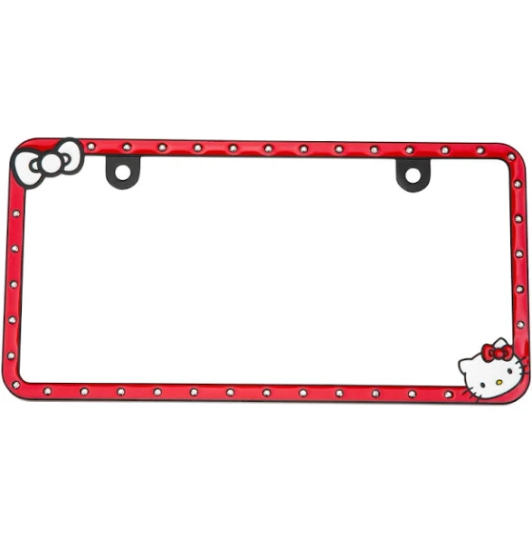 Hello Kitty Bows-N-Bling License Plate Frame