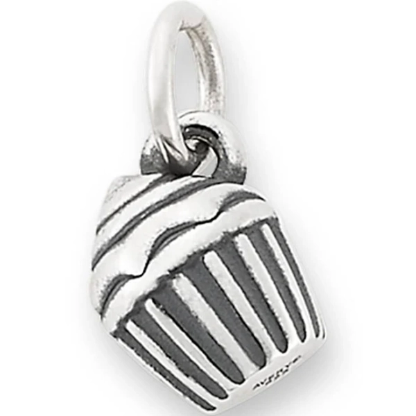 James Avery Sterling Silver Mini Cupcake Charm