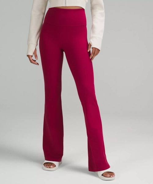 Groove Nulu Super-High-Rise Flared Pant *Regular - Pomegranate - 6