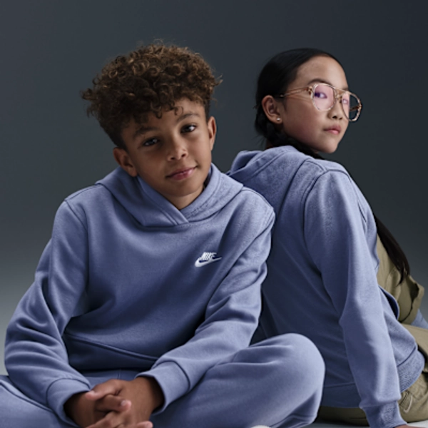 Nike Sportswear Club Fleece Big Kids' Pullover Hoodie