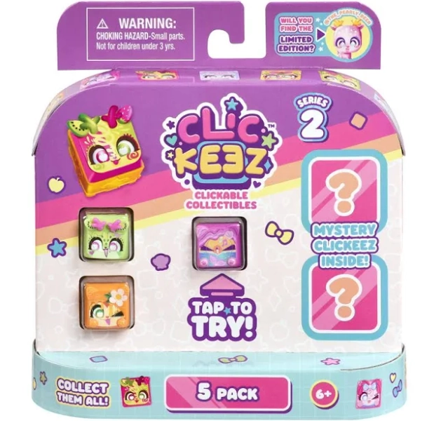 Clickeez Series 2 Mystery 5-Pack