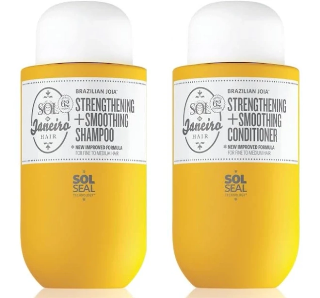 Sol de Janeiro Brazilian Strengthening + Smoothing Shampoo + Conditioner Set