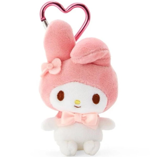 My Melody Mini Heart Carabiner Mascot Keychain