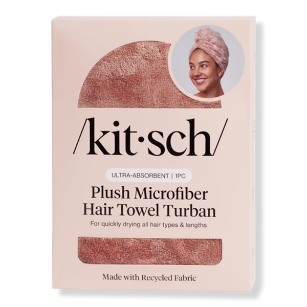 Nano Microfiber Hair Towel Turban - Terracotta