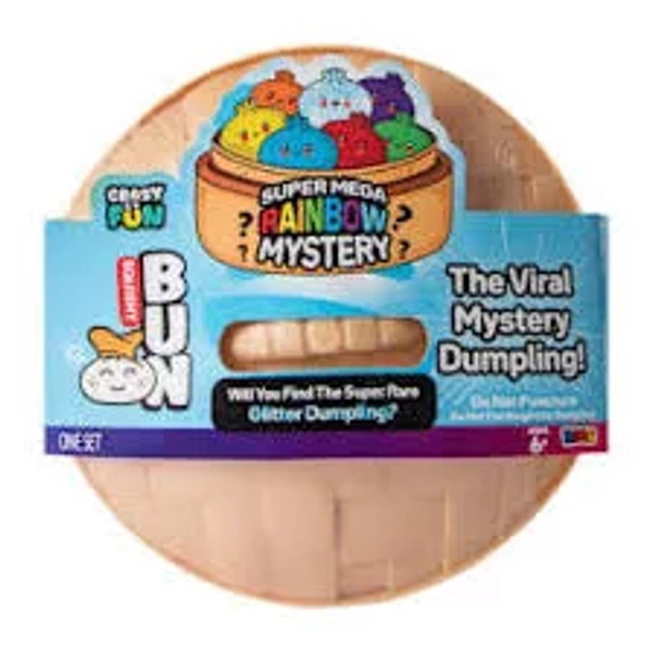 Super Mega Rainbow Mystery Squishy Bun Set (Styles May Vary)