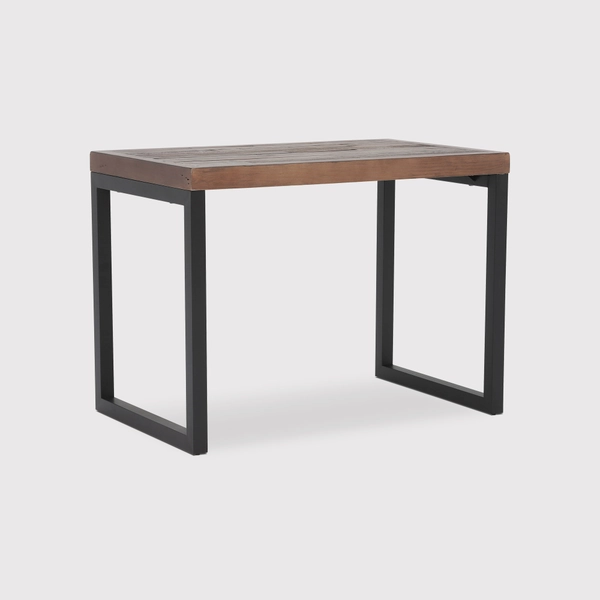 Tacoma Long Bar Table 120cm, Matt Black - Barker & Stonehouse