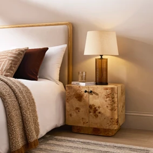 Seana 2 Door Bedside Table