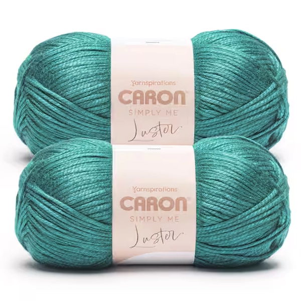 2 Pack Caron® Simply Me Luster™ Yarn