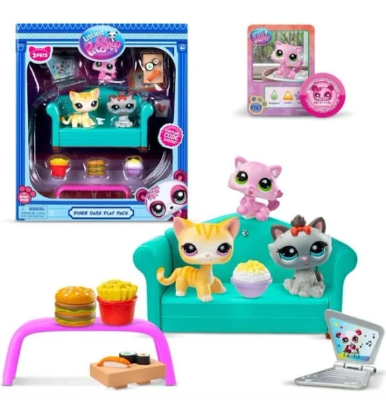 Littlest Pet Shop Diner Dash Play Pack
