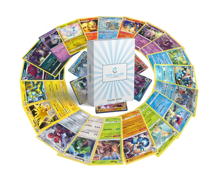Top Class Cards | Rare Box | 25 Rare Pokemon Cards | Black Star Rare Cards Guaranteed | Compatible with Pokemon Cards - Walmart.com