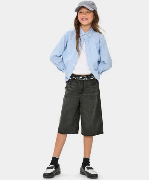 The Children's Place Girls Baggy Denim Jorts