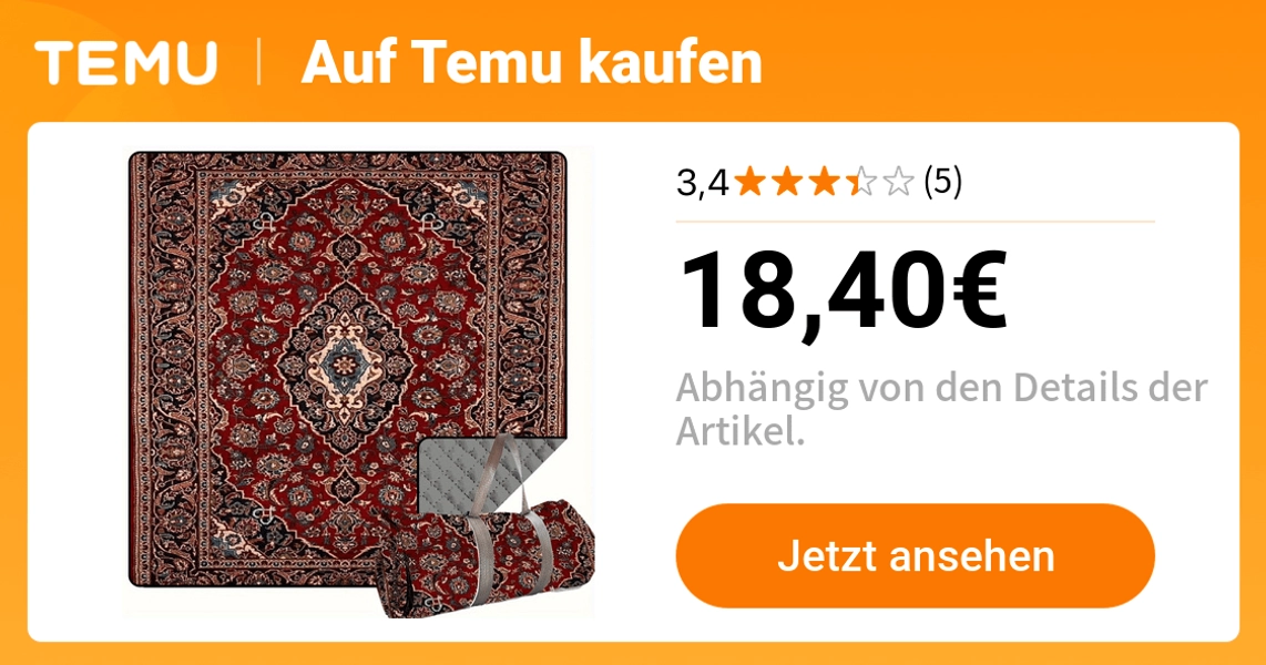 1 stück extra große 4 8 personen picknickdecke persisches - Temu Germany