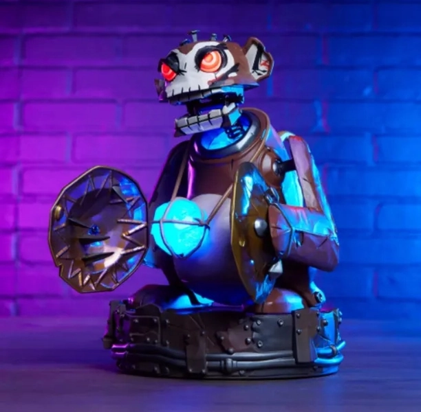 New League of Legends LOL Arcane Powder Monkey Wind-Up Figure Walk &amp; Clap #267