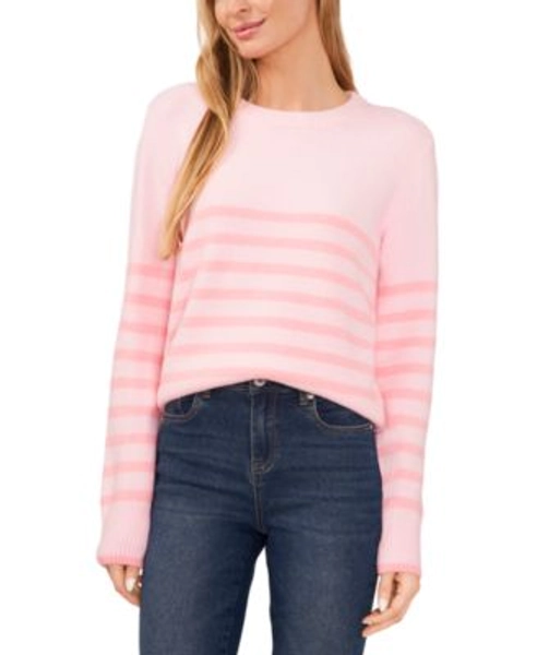Women's Striped Crewneck Sweater