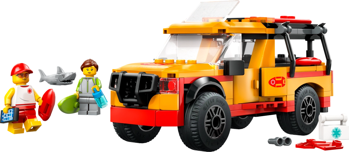 Lifeguard Beach Rescue Truck