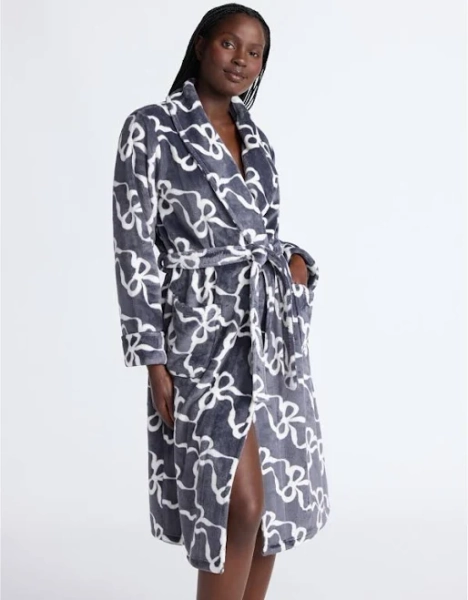 Joyspun Women's Plush Robe