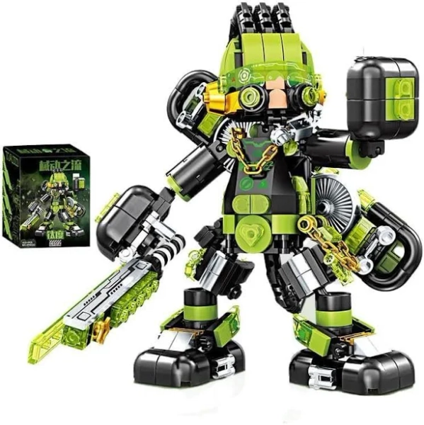 STEM Robot Building Toys for Kids Age 8-12 – 433 PCS Educational Construction Set, DIY Poseable Action Figure Building Blocks Kit, Science Engineering