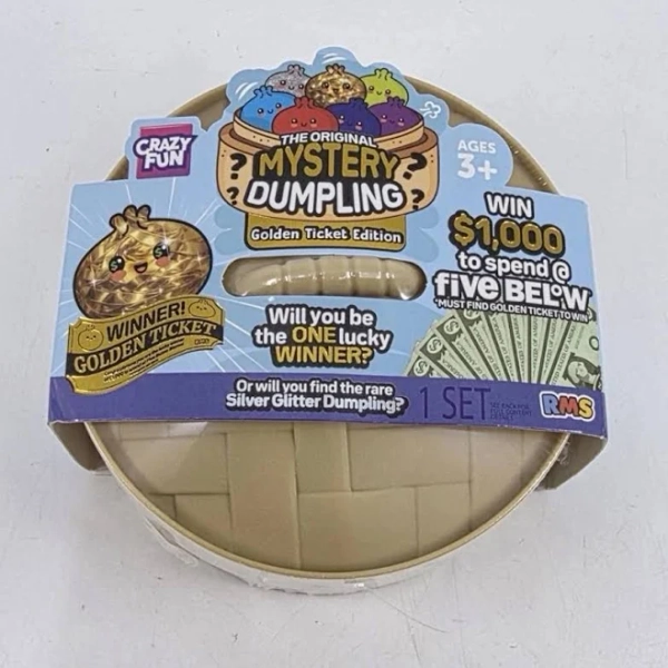 Five Below RMS Mystery Dumpling Golden Ticket Edition Blind Pack Exclusive - New Toys & Collectibles