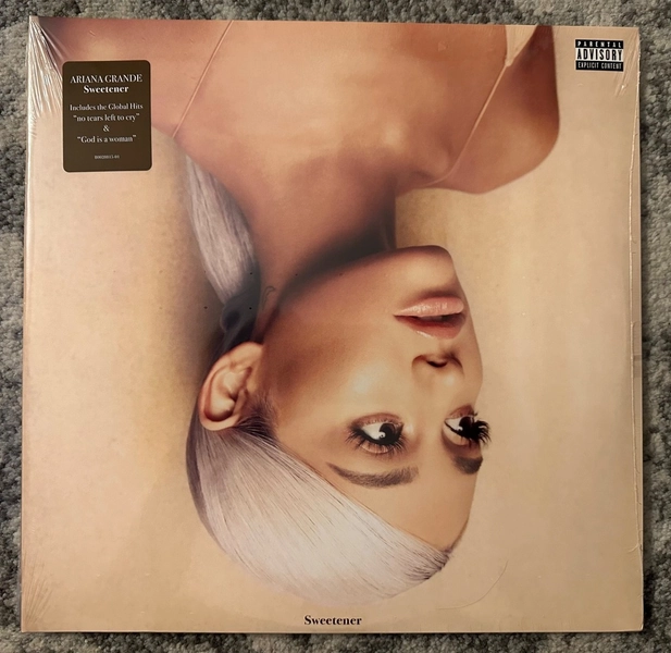 Ariana Grande ‎Sweetener Peach Opaque Vinyl 2LP Limited Edition Sealed