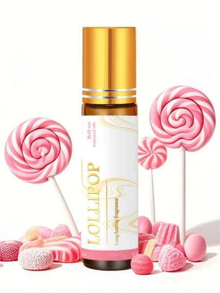 EMBRACEX. 10ml Lollipop Sweet Essential Oils Roller - Long Lasting Aromatherapy Oil For Diffuser | Fragrance Oil, Rich Sweet Scent | Ideal For Daily Use & Dates | Scented Oil, Gifts Women,For Candle Making, For Diffusers For Home,Essential Oil Diffuser, Leather Care Car Air Freshener