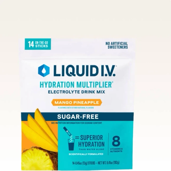 Liquid I.V. Sugar-Free Mango Pineapple Hydration Multiplier