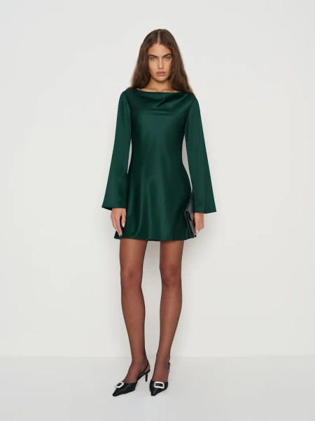 Pike Satin Dress