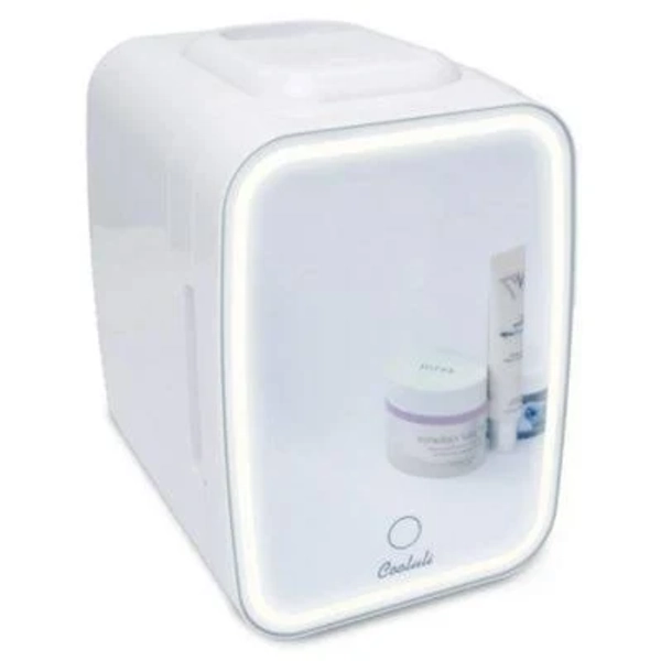 Cooluli Glow Beauty 4L Mini Fridge with Mirror LED