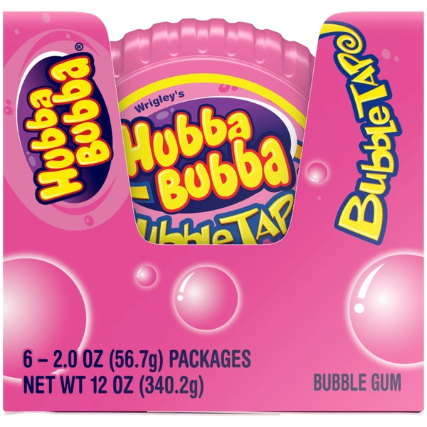 HUBBA BUBBA Original Bubble Gum Tape, 2 oz (6 Packs)