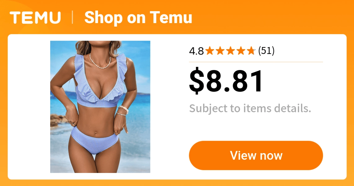 womens   white striped   bikini set temu - Temu