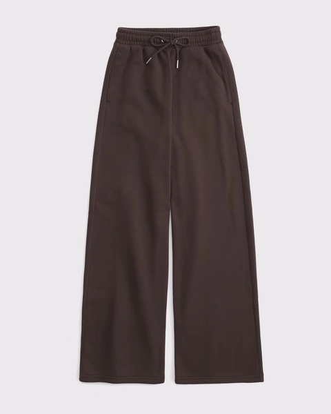 High Rise Wide Leg Sunday Sweatpant