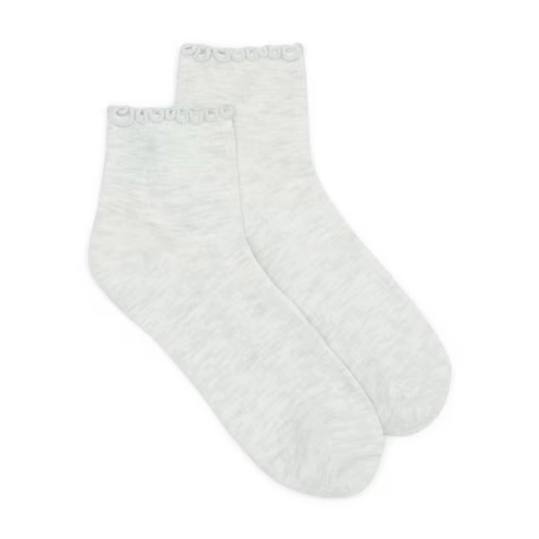No Boundaries Ankle Socks, 1-pack, Women's, Size 4-10