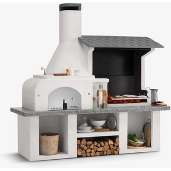 Antille Outdoor BBQ Kitchen with Wood Fired Oven