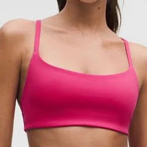 Lululemon Women's Wunder Train Strappy Racer Bra with Light Support