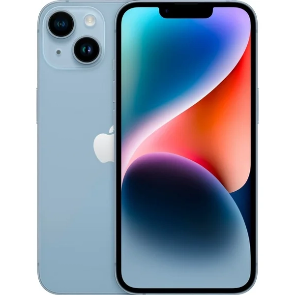 Restored Apple iPhone 14 - Fully Unlocked - 128 GB Blue (Refurbished)