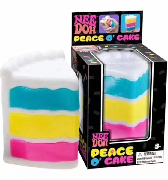 Nee Doh Peace O' Cake Fidget Toy