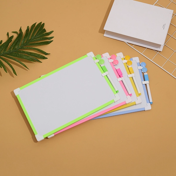 Macaron Colors, Multiple Combinations, Single-Sided Magnetic Double-Sided Whiteboard with Light Edges for Writing, Drawing, Erasable Graffiti, Office Memo Message Board, Lightweight And Portable, Suitable for Offices, Home Teaching, Campuses