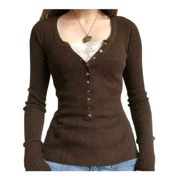 Fairy Grunge Lace Patchwork Long Sleeve Shirt