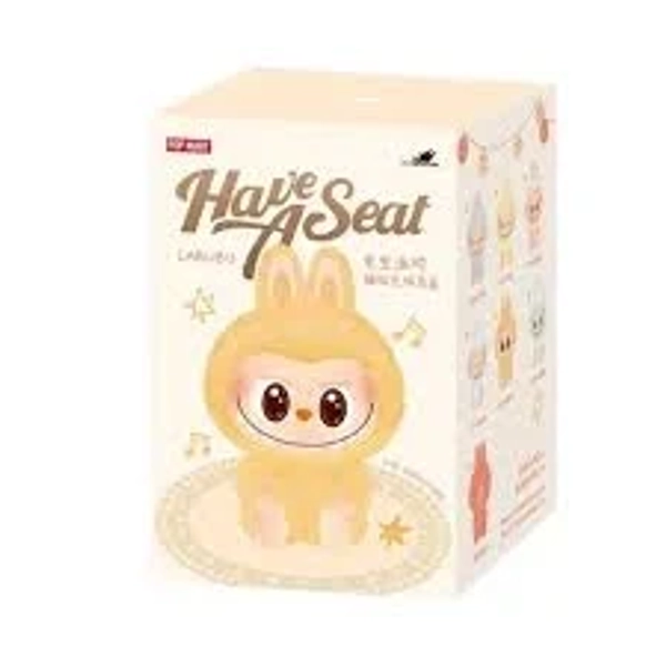 Labubu Have A Seat Toy - Yellow